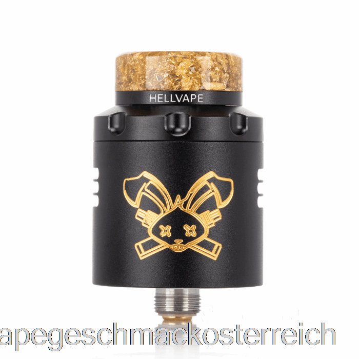 Hellvape Dead Rabbit V3 24mm RDA Black Gold Vape Geschmack